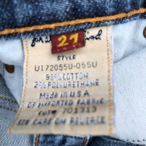 7 For All Mankind Jeans - 7 for all Mankind MNE Crop Signature Size 27 7 For All Mankind Jeans - 7 for all Mankind MNE Crop Signature Size 27